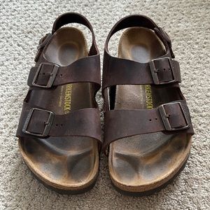 Brown Birkenstock Sandals